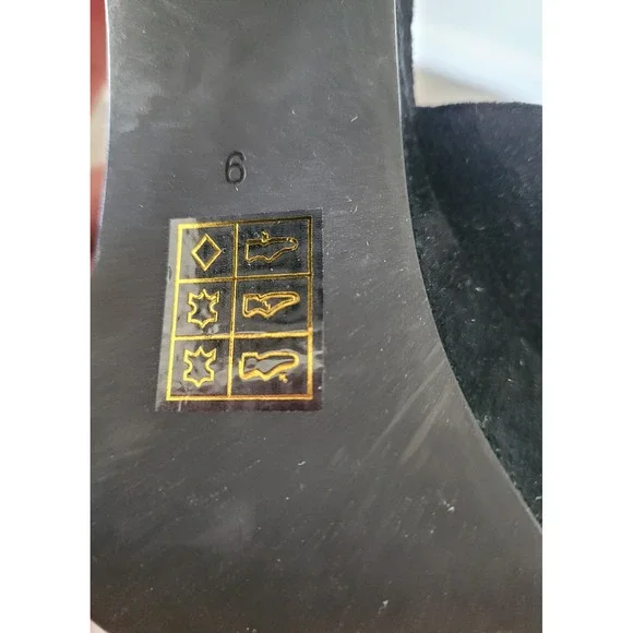 Jeffrey Campbell‎ Suede Heels Ankle Strap Criss Cross Black Size 6 #1 - Picture 4 of 7